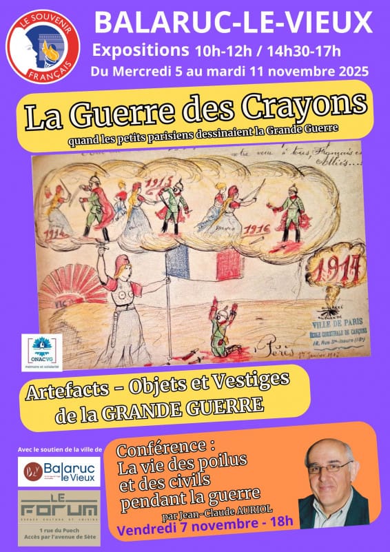 Expositions et conférence du Souvenir Français