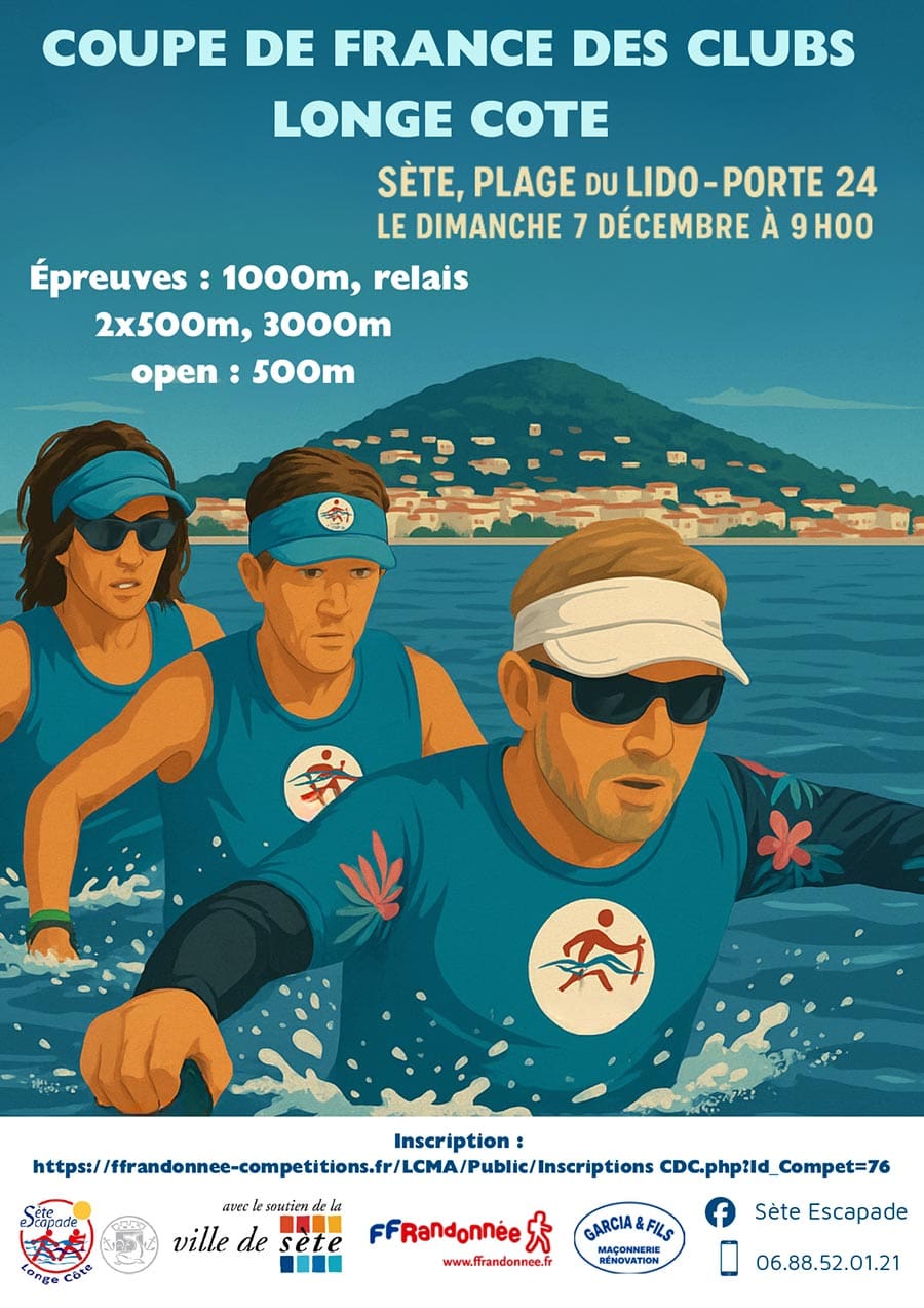 Coupe des Clubs de longe Côte à Sète Coupe des Clubs de longe Côte à Sète