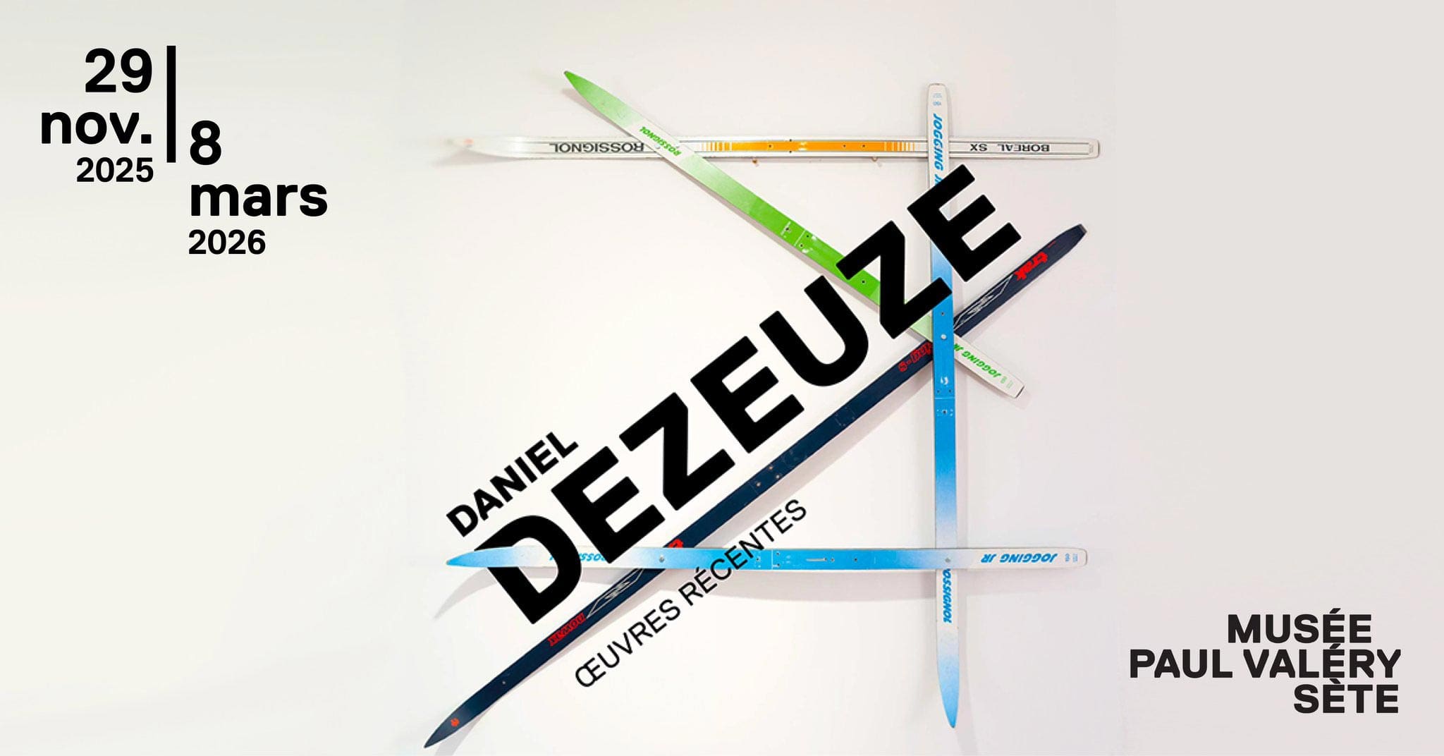 Exposition Daniel Dezeuze - Œuvres récentes