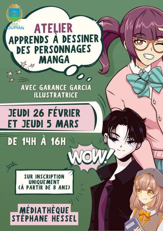 Apprends à dessiner des personnages de Manga