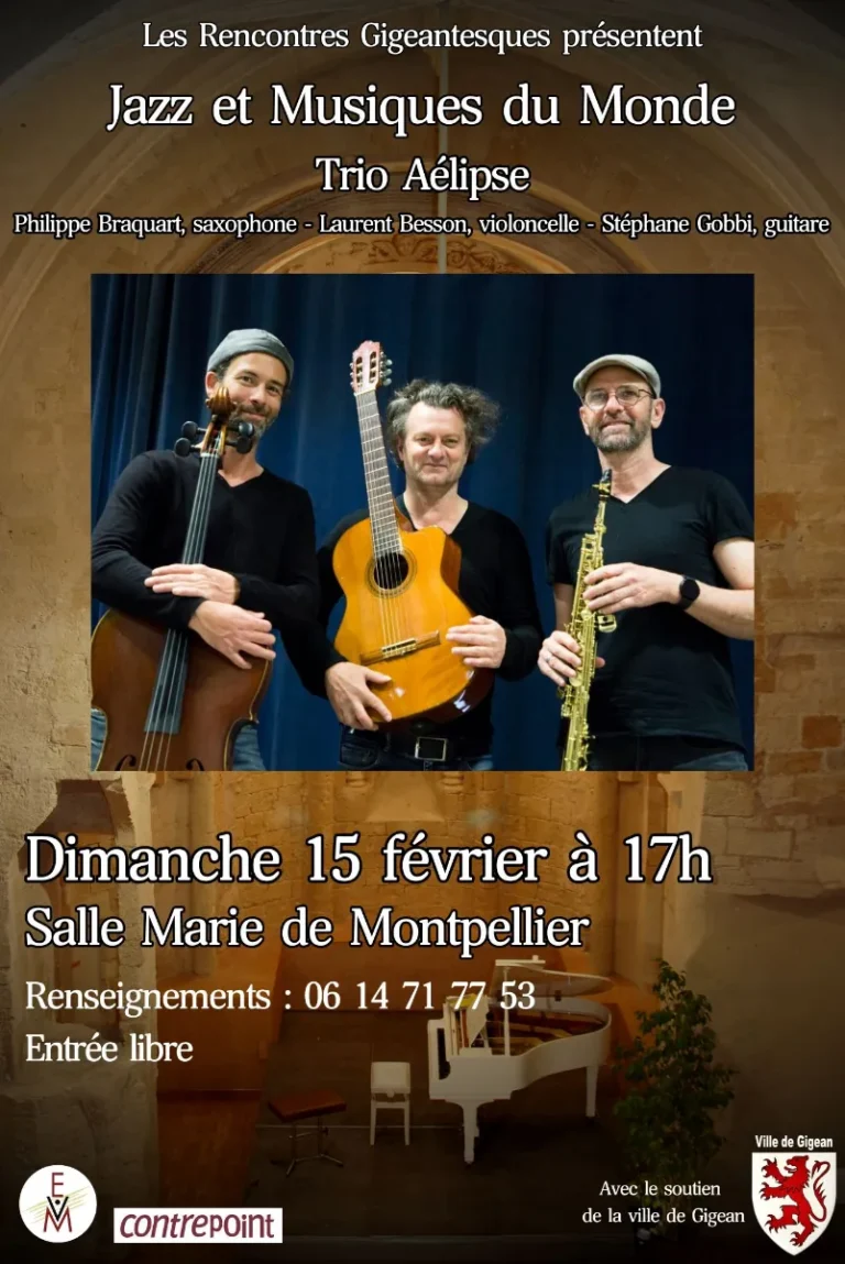 Concert Contrepoint - Jazz et musique du monde