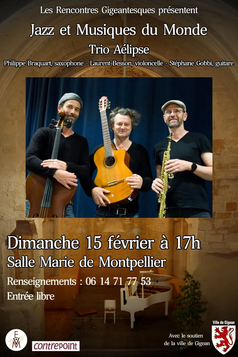 Concert Contrepoint - Jazz et musique du monde