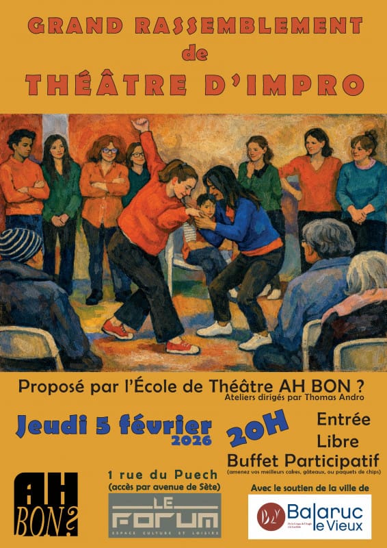 Grand rassemblement Théatre Improvisation Grand rassemblement Théâtre Improvisation