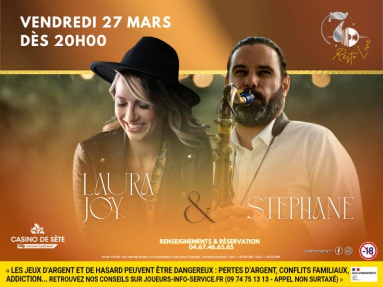 Resto live Laura Joy et Stéphane Bousquet