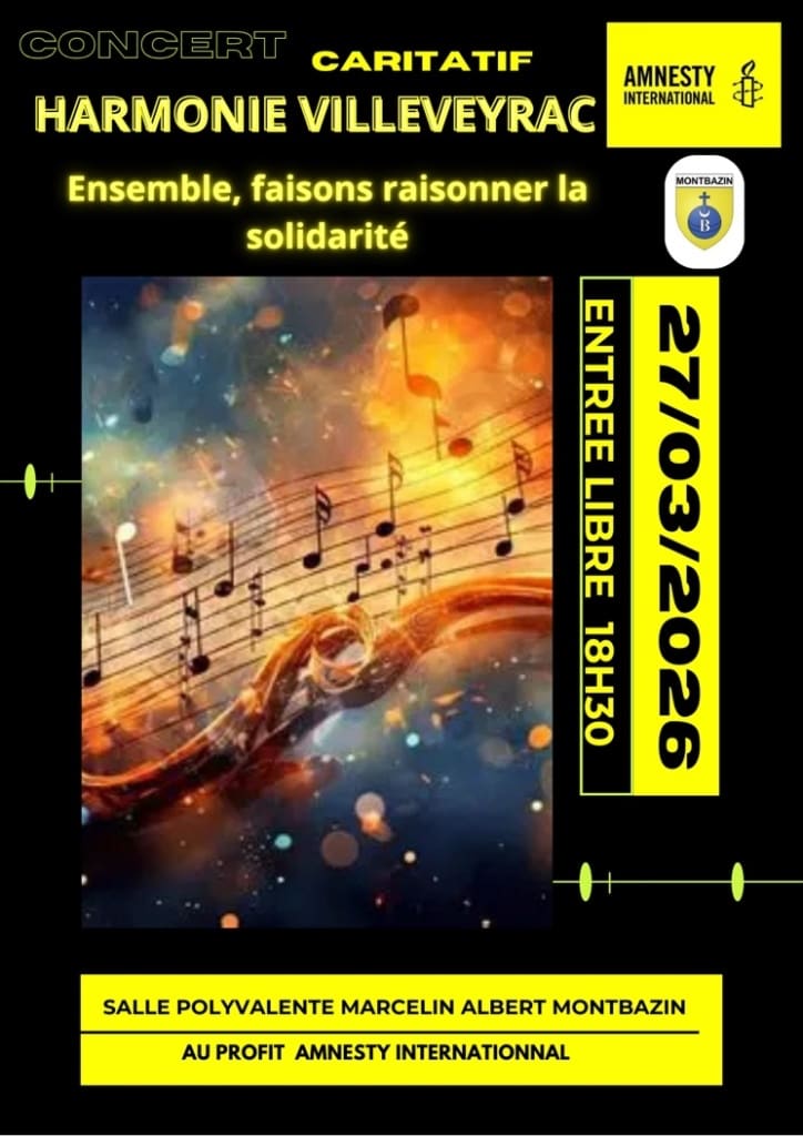 Concert caritatif avec l’harmonie de Villeveyrac