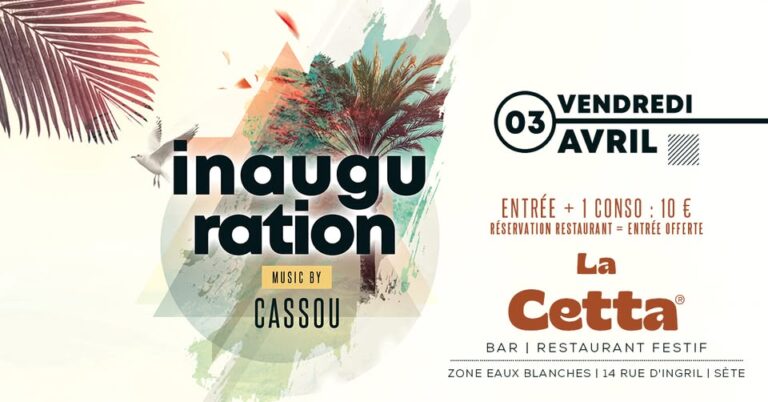 Inauguration de La Cetta avec Cassou