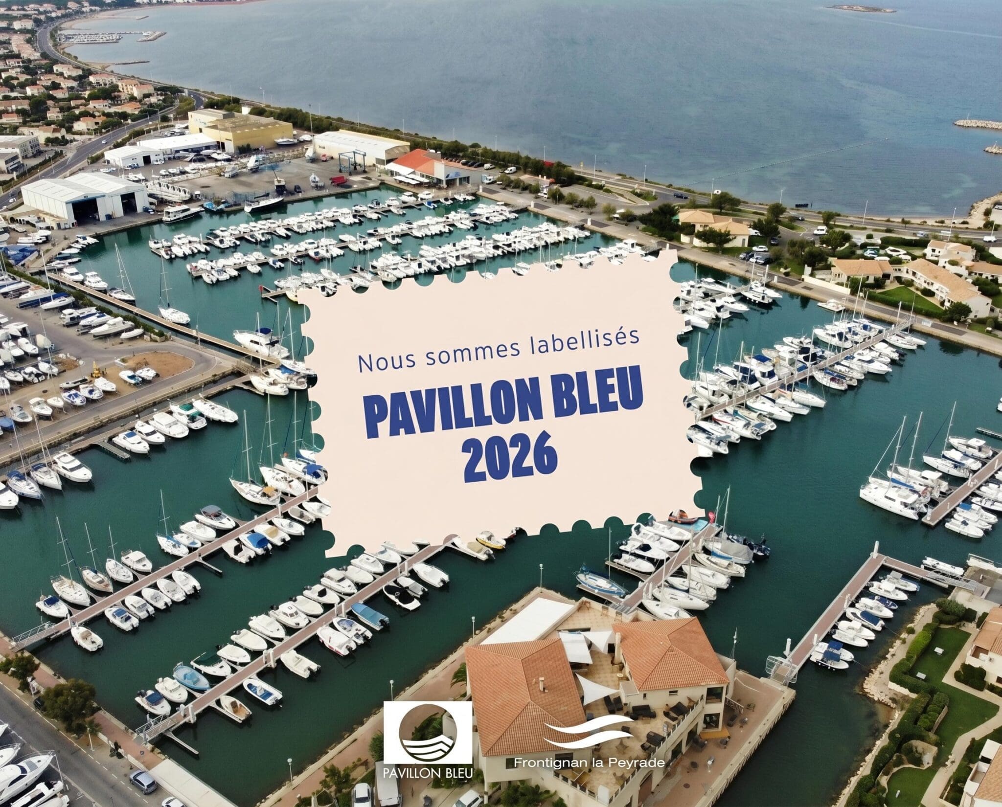 Frontignan la Peyrade : Pavillon Bleu 2026, 29e année !