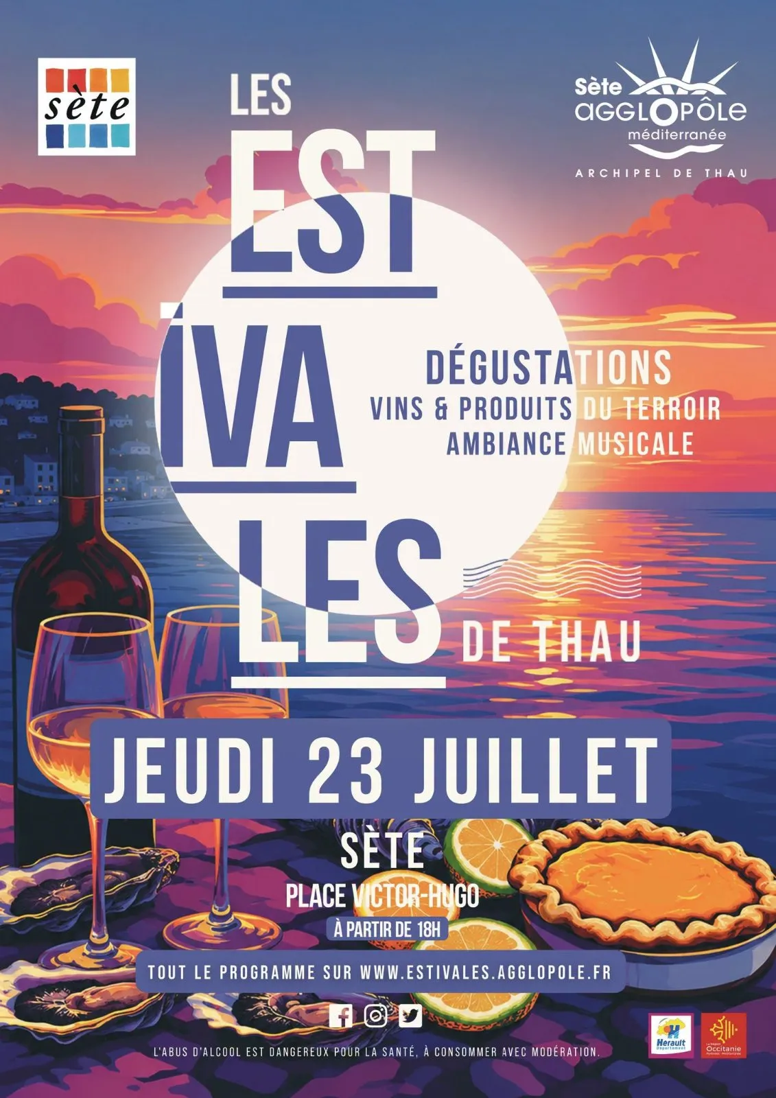 Estivales de Thau 2026 à Sète Estivales de Thau 2026 à Sète
