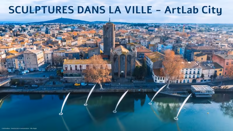Sculptures dans la ville - Art Lab City 2026 à Agde