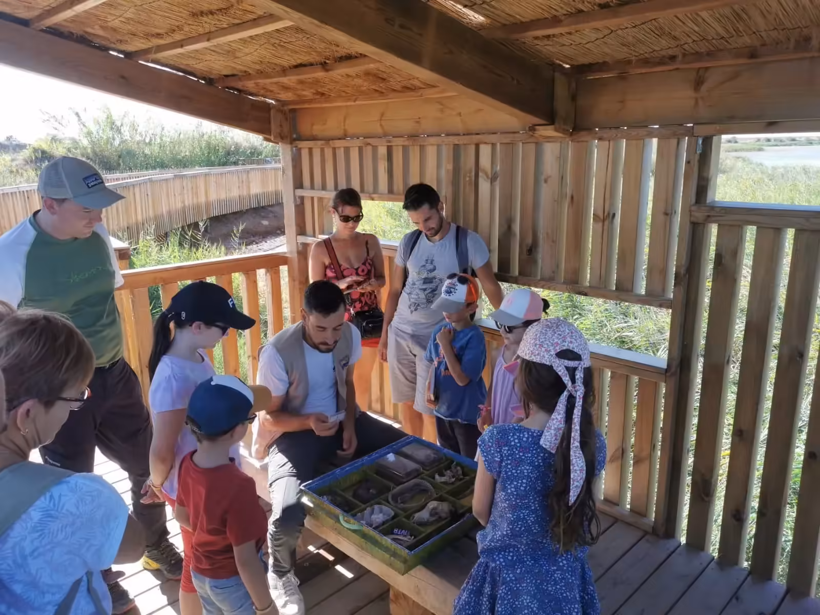 Le Bagnas pour les enfants avec l’ADENA à Marseillan Le Bagnas pour les enfants avec l'ADENA à Marseillan
