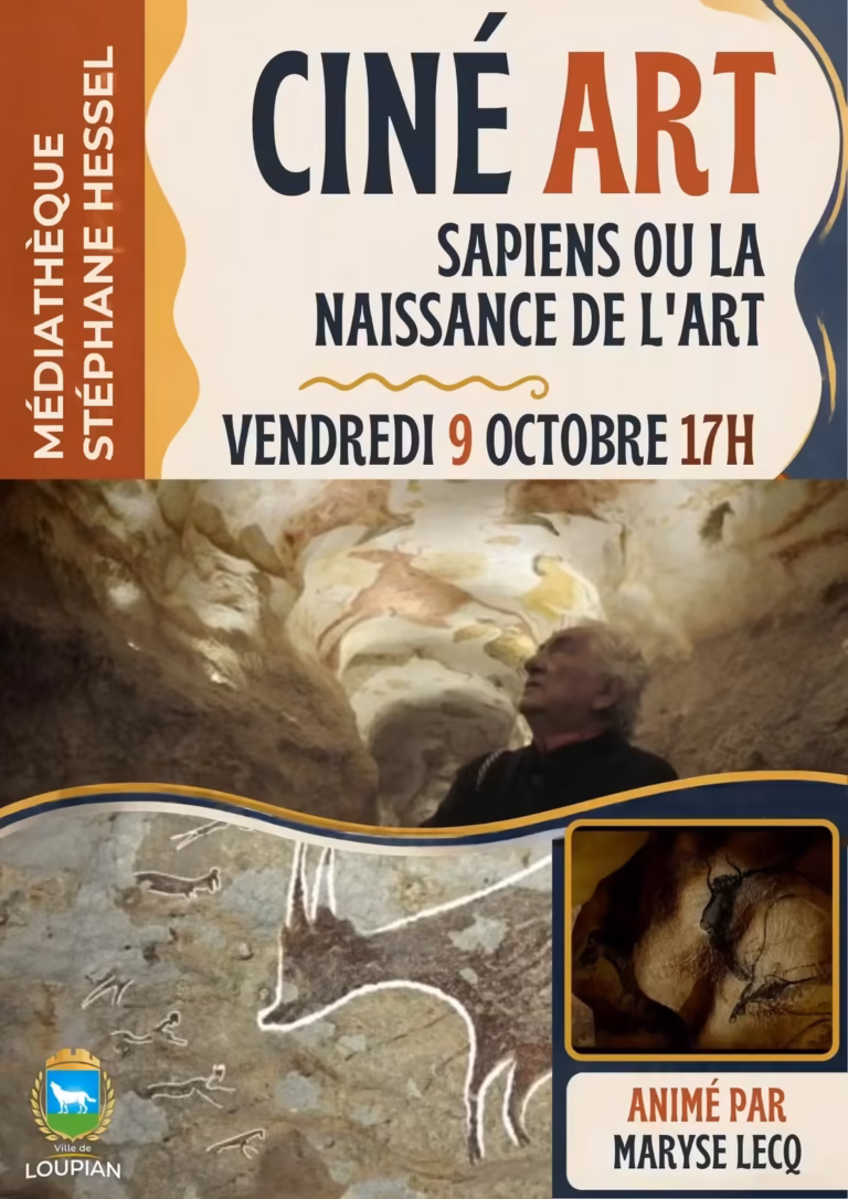 Ciné Art : Sapiens ou la naissance de l'art à Loupian
