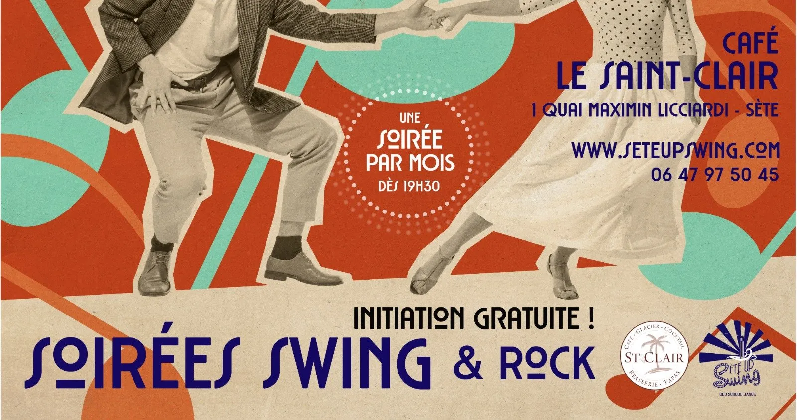 Soirée Swing et Rock au café le Saint-Clair Soirée Swing et Rock au café le Saint-Clair
