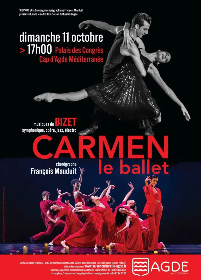 Carmen, ballet de François Mauduit au Cap d'Agde
